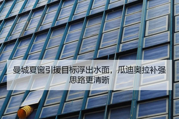 曼城夏窗引援目标浮出水面，瓜迪奥拉补强思路更清晰